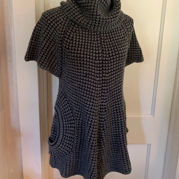 Gray & Purple Sweater Dress Orange Fashion Village - Picture 4 of 9